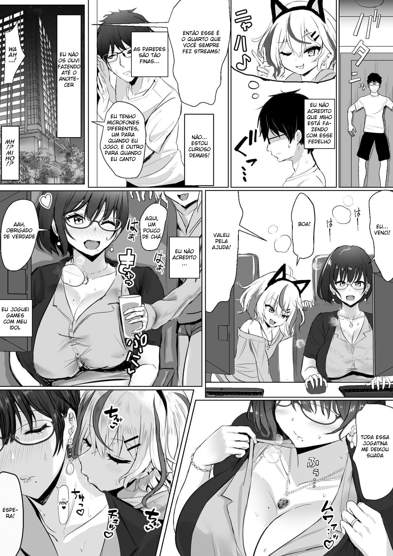 Sendo fodida por um streamer da Playboy