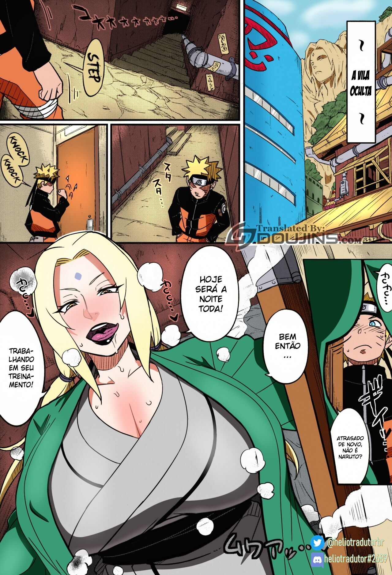 Naruto e Tsunade