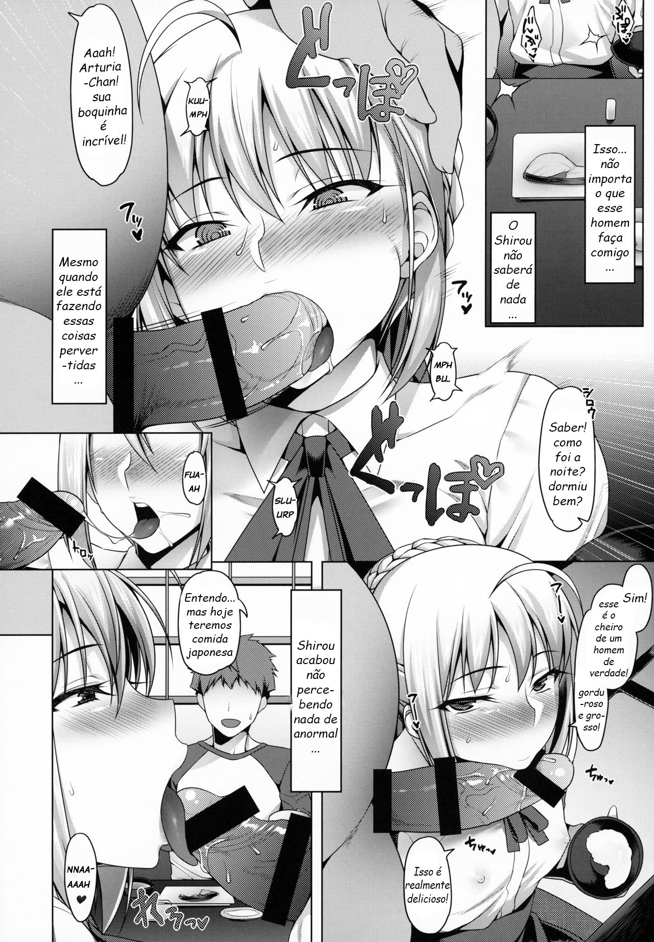 A área de sexo anal infiel da família Emiya 02 ~Caso do Cavaleiro Rei Arturia Pendragon~