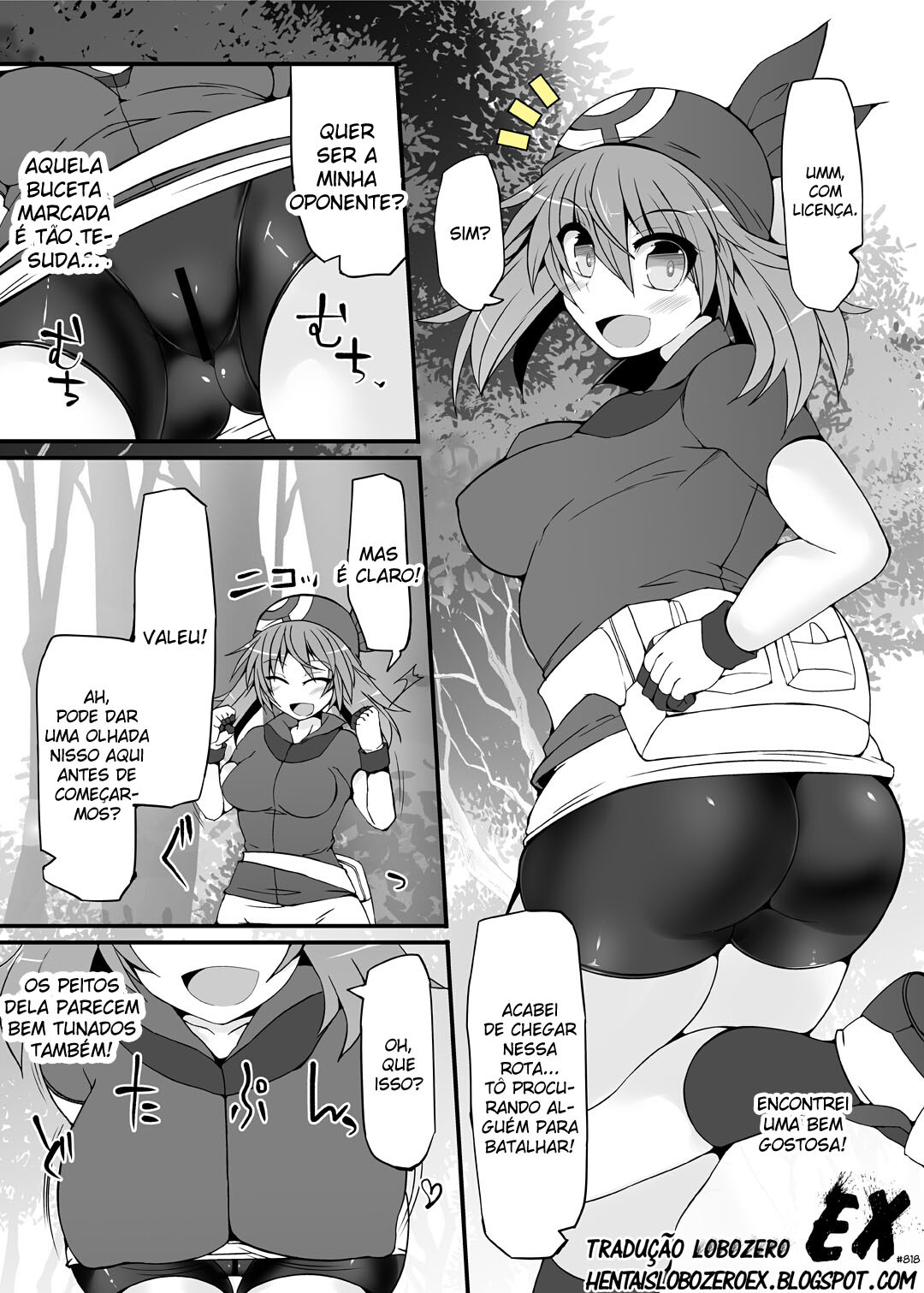 Batalha de hipnose forçada da treinadora Pokémon May