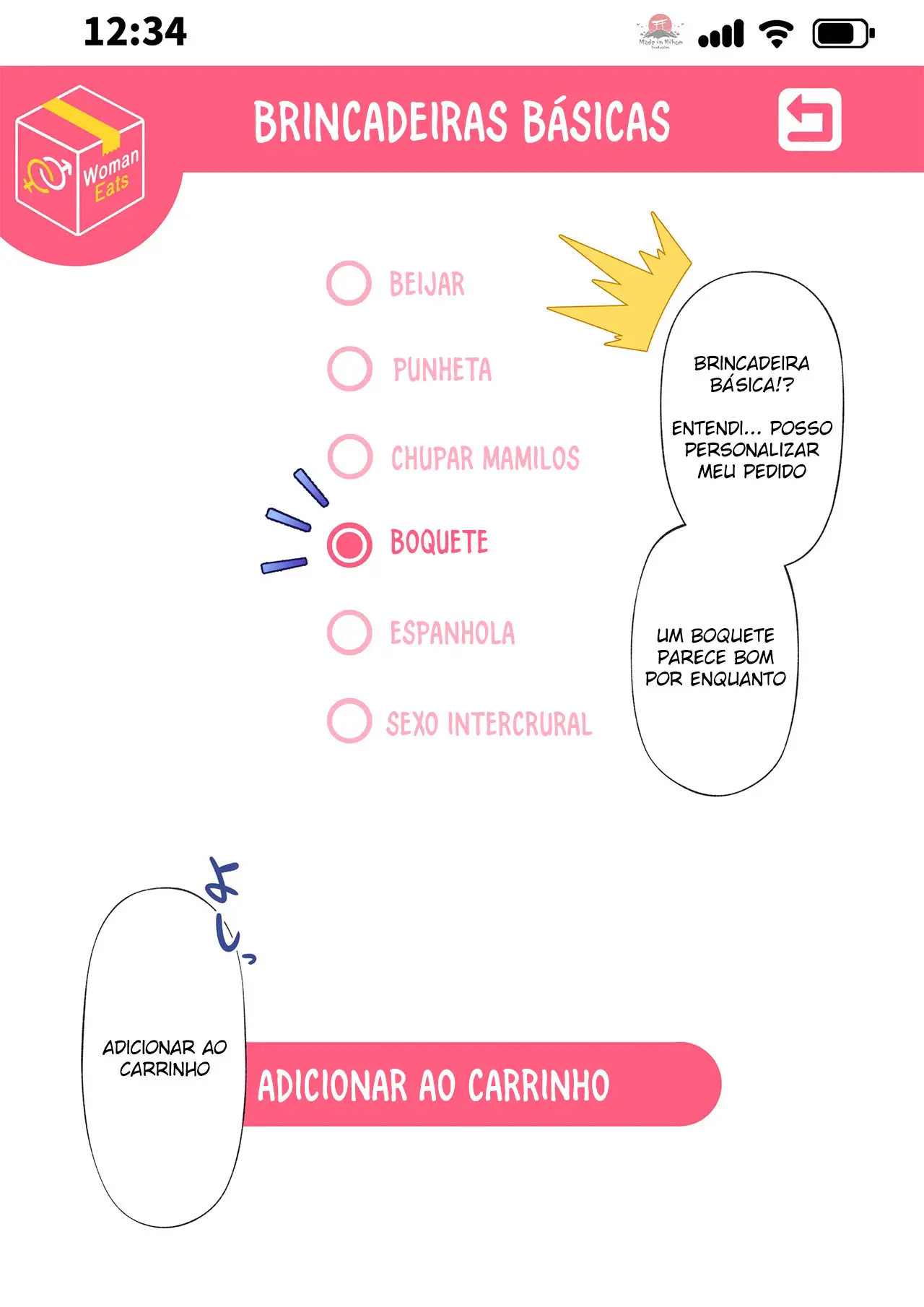Aplicativo de Entrega de Lindas Garotas dos Sonhos