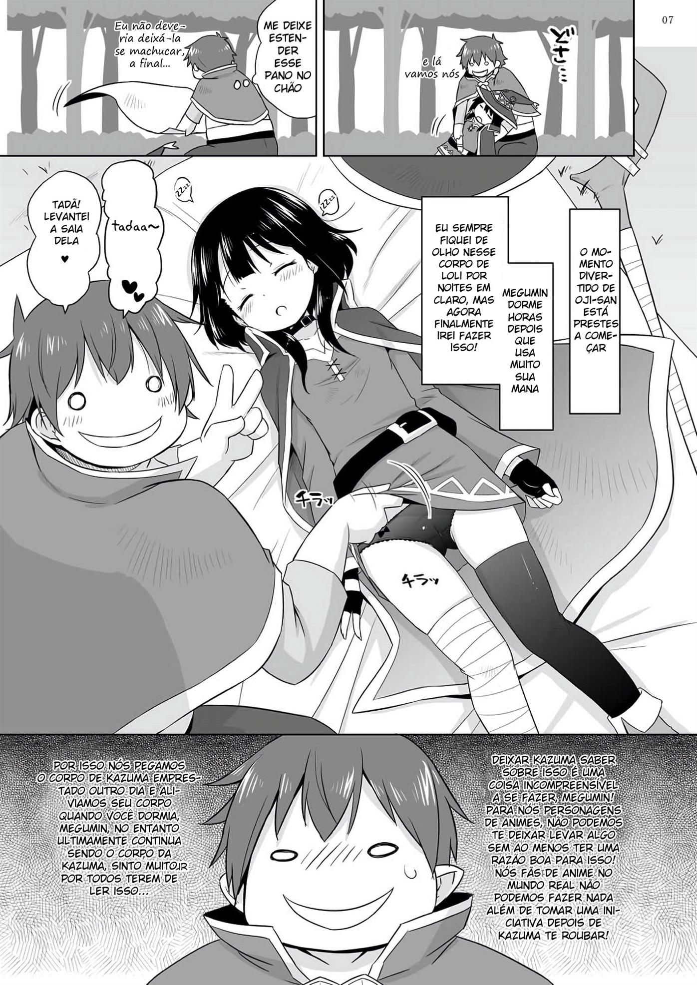 Durma bem Megumin HEHEHE