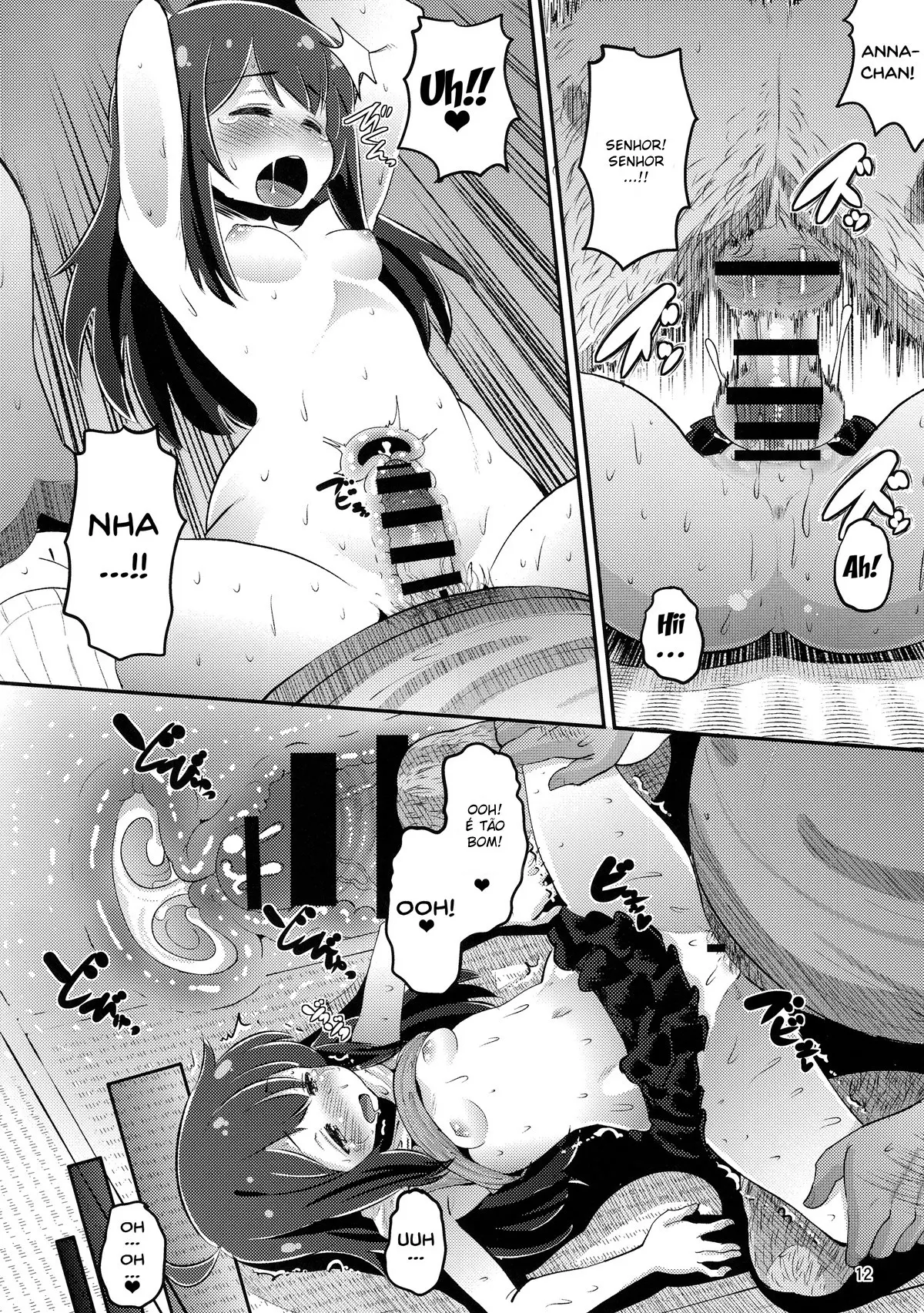 Jogo cooperativo com Anna-chan