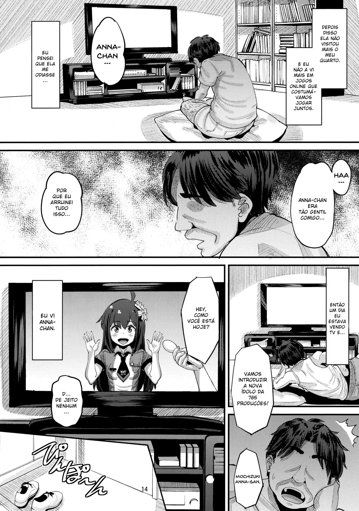 Jogo cooperativo com Anna-chan