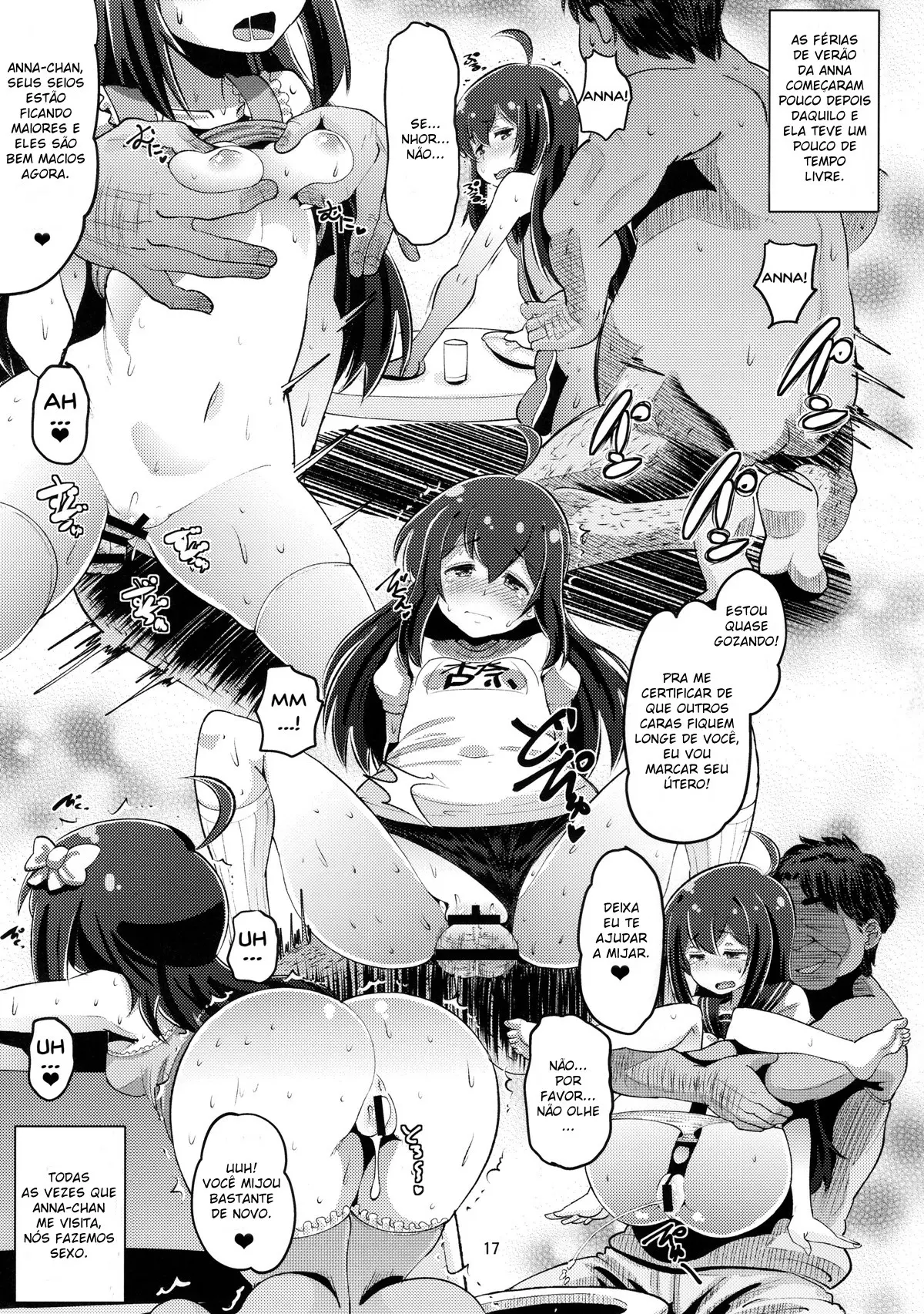 Jogo cooperativo com Anna-chan