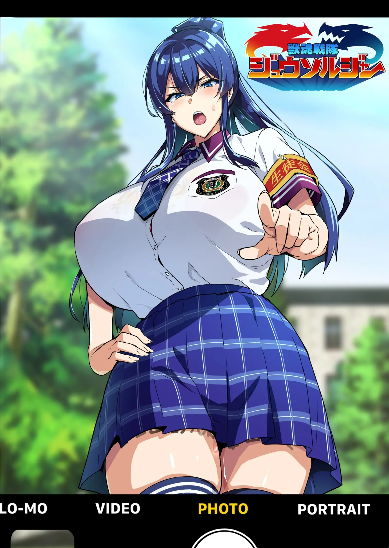 A decadente vida cotidiana da Guerreira Azul