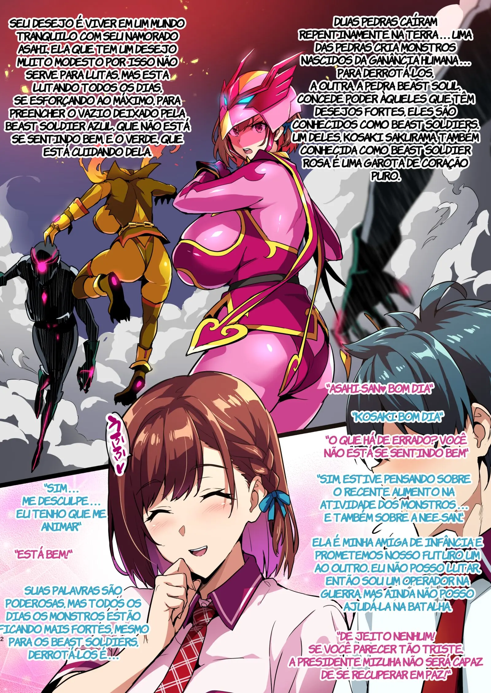 O lado pervertido da Guerreira Rosa