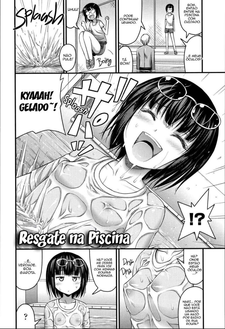 Resgate na Piscina