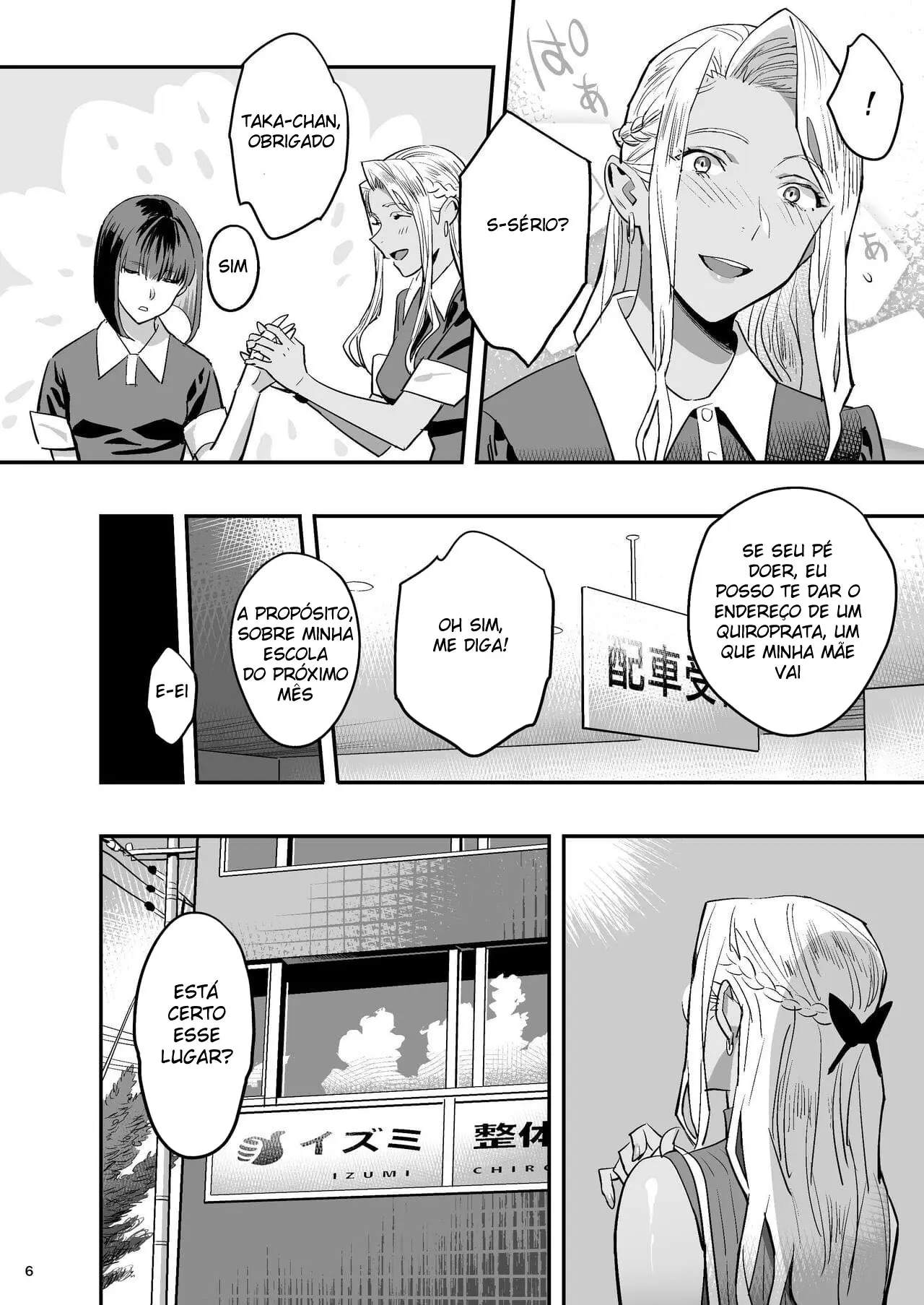 Eu gostei dela primeiro, mas o Quiroprata roubou ela de mim!