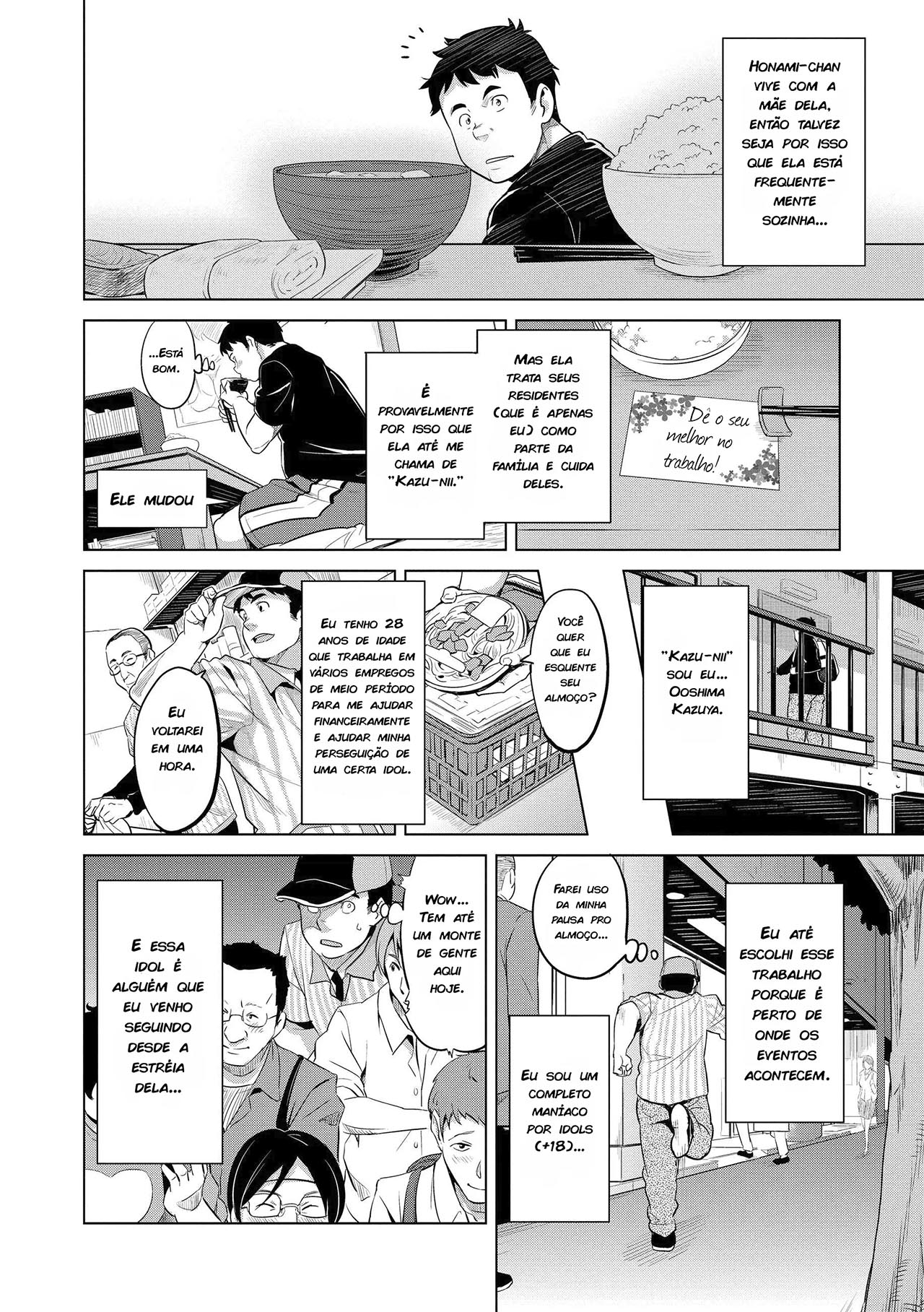 A imaginação tornou-se realidade ~Capítulo 01~