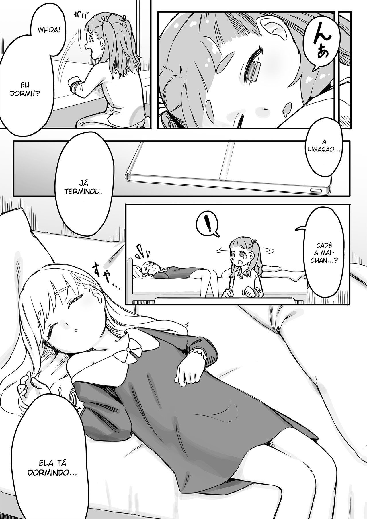 A sedução de Mai-chan fingindo dormir para fazer sexo ~Parte 01~