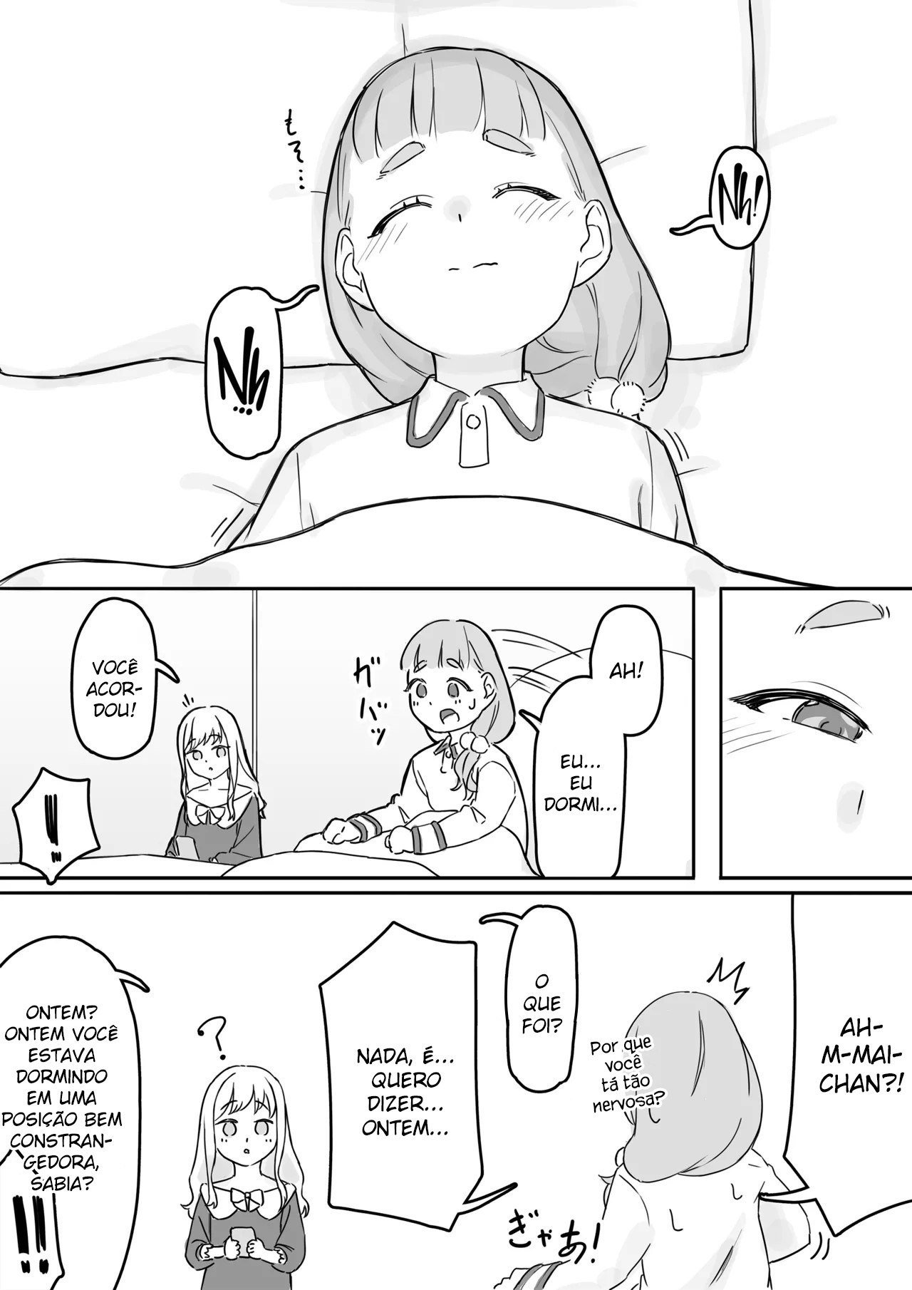 A sedução de Mai-chan fingindo dormir para fazer sexo ~Parte 02~